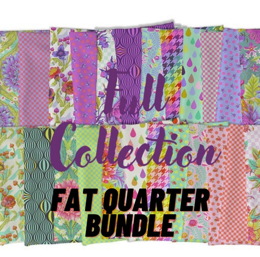 Preorder: Untamed Factory Fat Quarter Bundle by Tula Pink for Freespirit