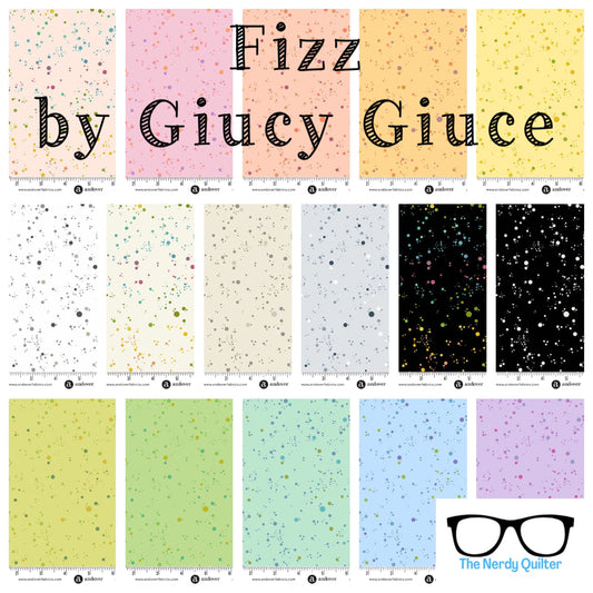 Preorder: Fizz Fat Quarter Bundle by Giucy Giuce for Andover - Arriving February 2025
