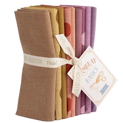 Tilda Seasonal Chambray Autumn Hues Fat Quarter Bundle