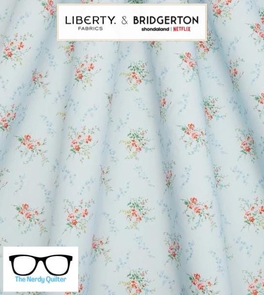 Liberty Fabrics X Bridgerton Garden Blooms B Tana Lawn by Liberty of London