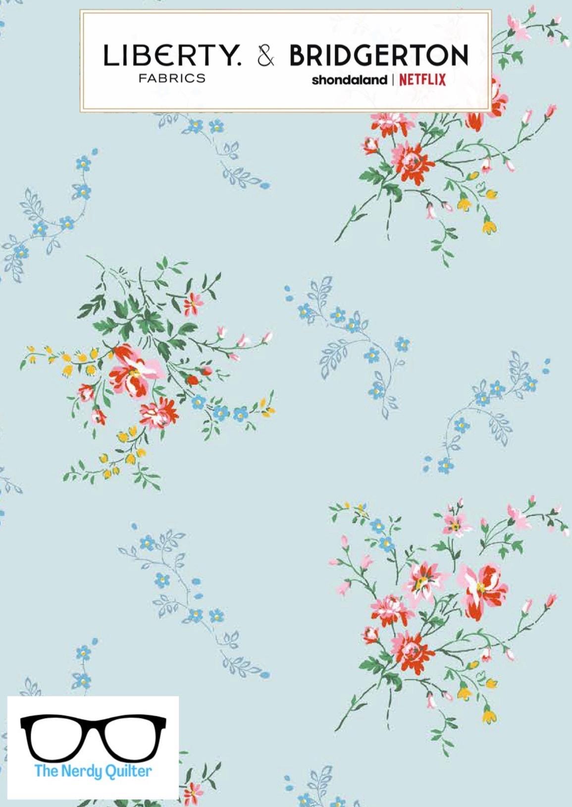 Liberty Fabrics X Bridgerton Garden Blooms B Tana Lawn by Liberty of London