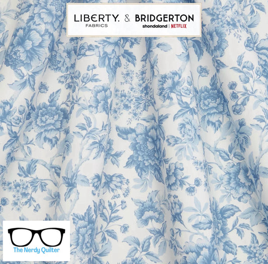 Liberty Fabrics X Bridgerton Regency Trail A Tana Lawn by Liberty of London