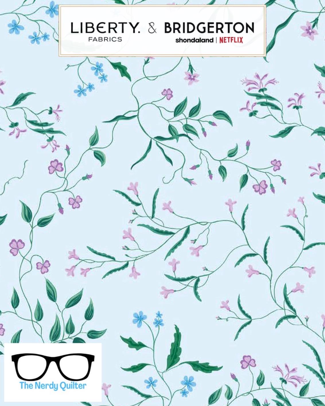 Liberty Fabrics X Bridgerton Regal Blossom C Tana Lawn by Liberty of London