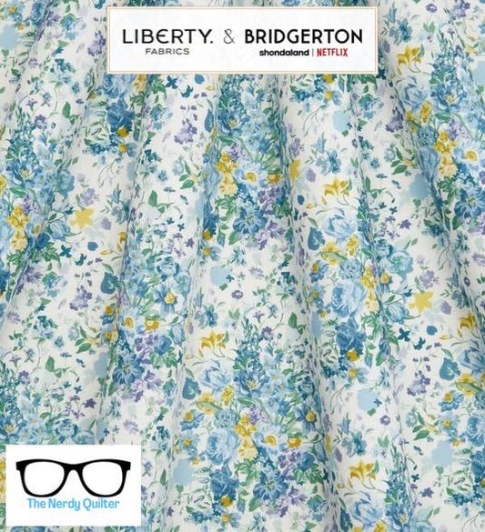 Liberty Fabrics X Bridgerton Boquet Parade B Tana Lawn by Liberty of London