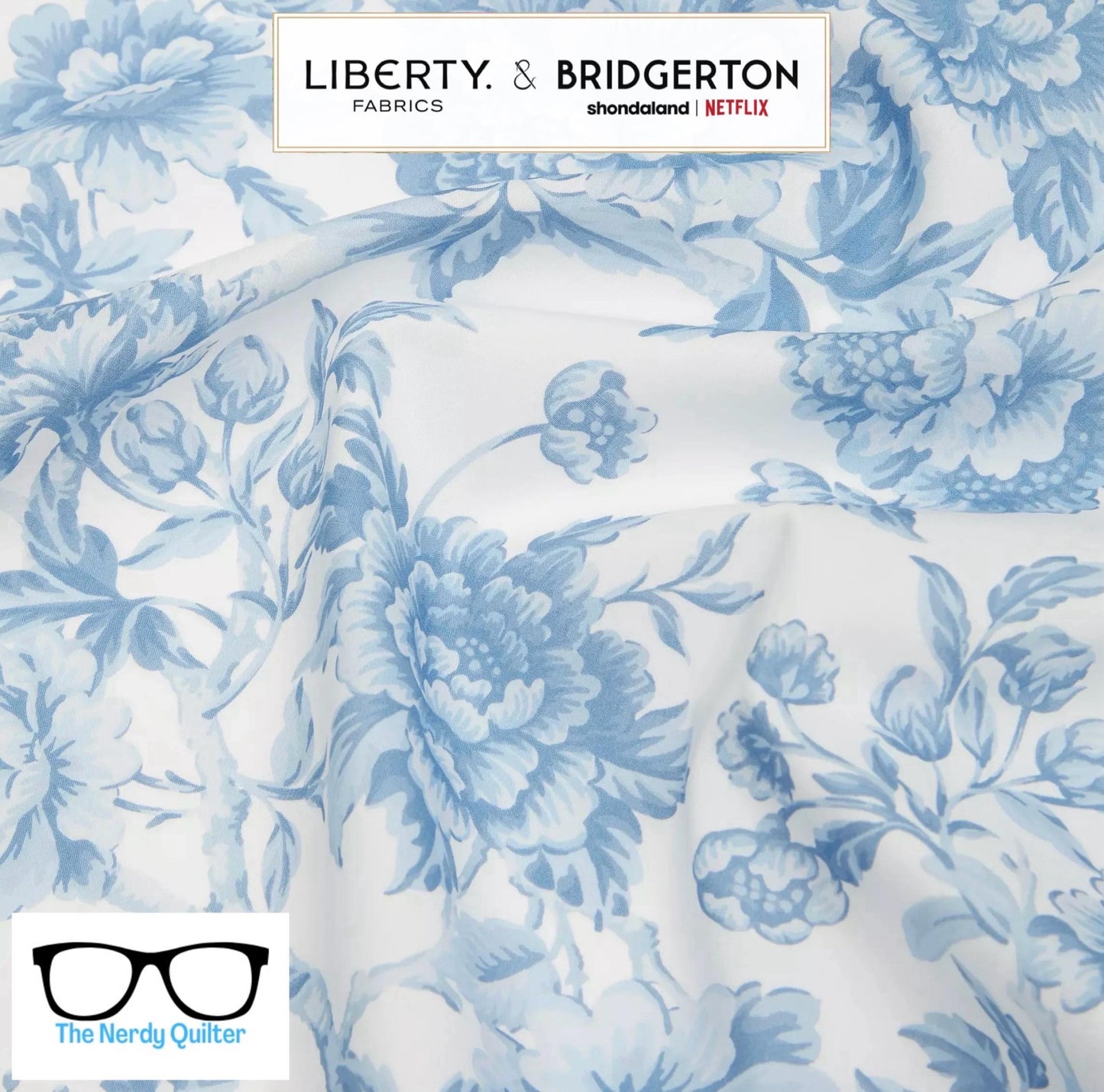 Liberty Fabrics X Bridgerton Regency Trail A Tana Lawn by Liberty of London