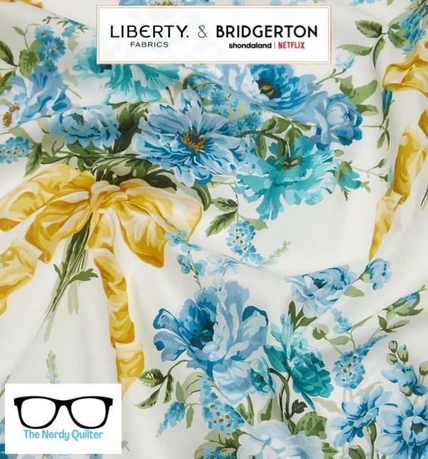 Liberty Fabrics X Bridgerton Bow Boquet B Tana Lawn by Liberty of London