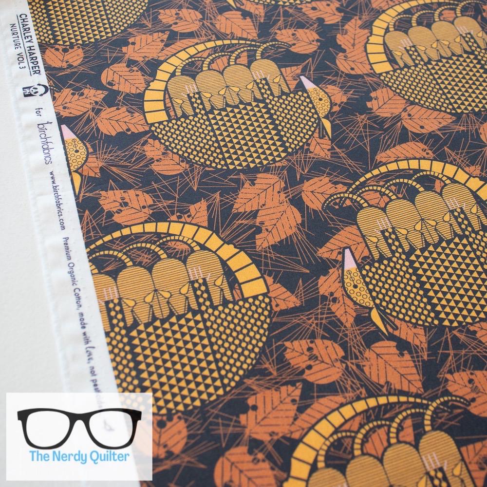 Charlie Harper Nurture Vol. 3 Armadillo Fam Poplin by Charlie Harper for Birch Fabrics - Sold by the Half Yard