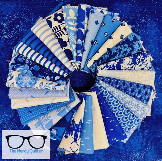 Preorder: Amsterdam Fat Quarter Bundle by Libs Elliott for Andover - Shipping November 2025