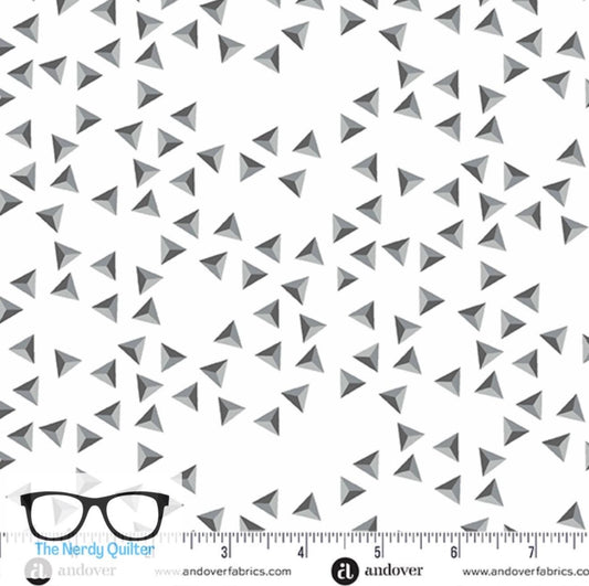 Iconic Studs in Dove by Libs Elliott for Andover A-1232-L - Sold by the Half Yard
