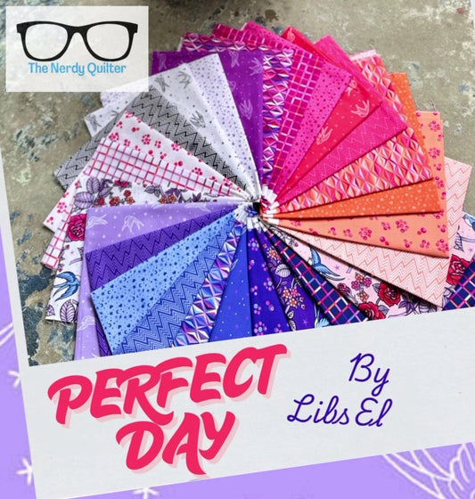 Preorder: Perfect Day Bundle by Libs Elliott for Andover Fat Quarter Half Yard or Yard