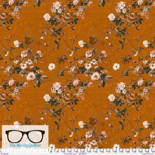 Preorder: Enrapture Vining in Spice by Giucy Giuce for Freespirit - Sold by the Half Yard