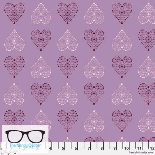 Preorder: Enrapture Armour in Amethyst by Giucy Giuce for Freespirit - Sold by the Half Yard