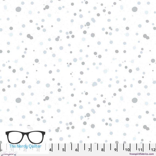 Preorder: Hue Drops in Whisper by Giucy Giuce for Freespirit - Sold by the Half Yard PWGG019.Whisper