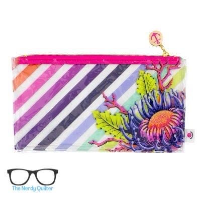 Preorder: Floral Reef Pencil Pouch Bag by Tula Pink for Freespirit