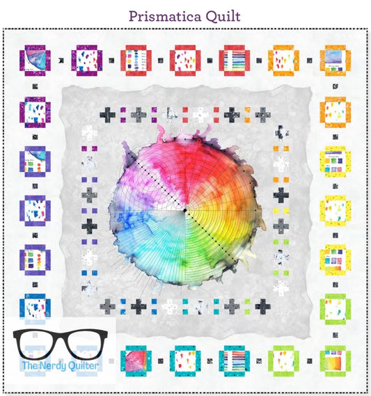 Preorder: Hue Prismatica Quilt Kit by Giucy Giuce for Freespirit
