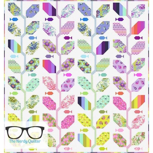 Preorder: Floral Reef Marine Meadow Kit by Tula Pink for Freespirit - KIT2QTTP.Marine