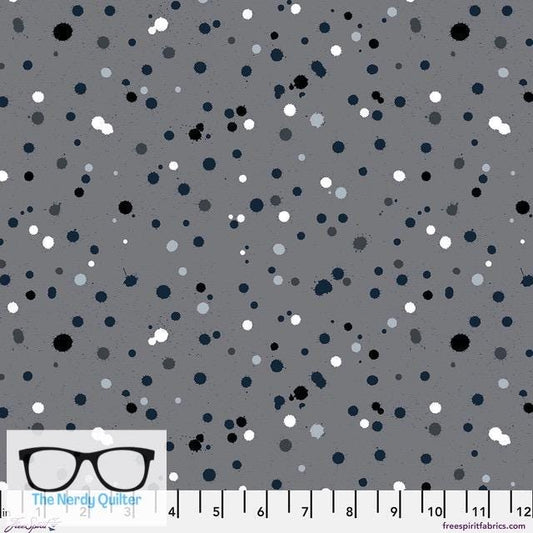 Preorder: Hue Drops in Stone by Giucy Giuce for Freespirit - Sold by the Half Yard PWGG019.Stone