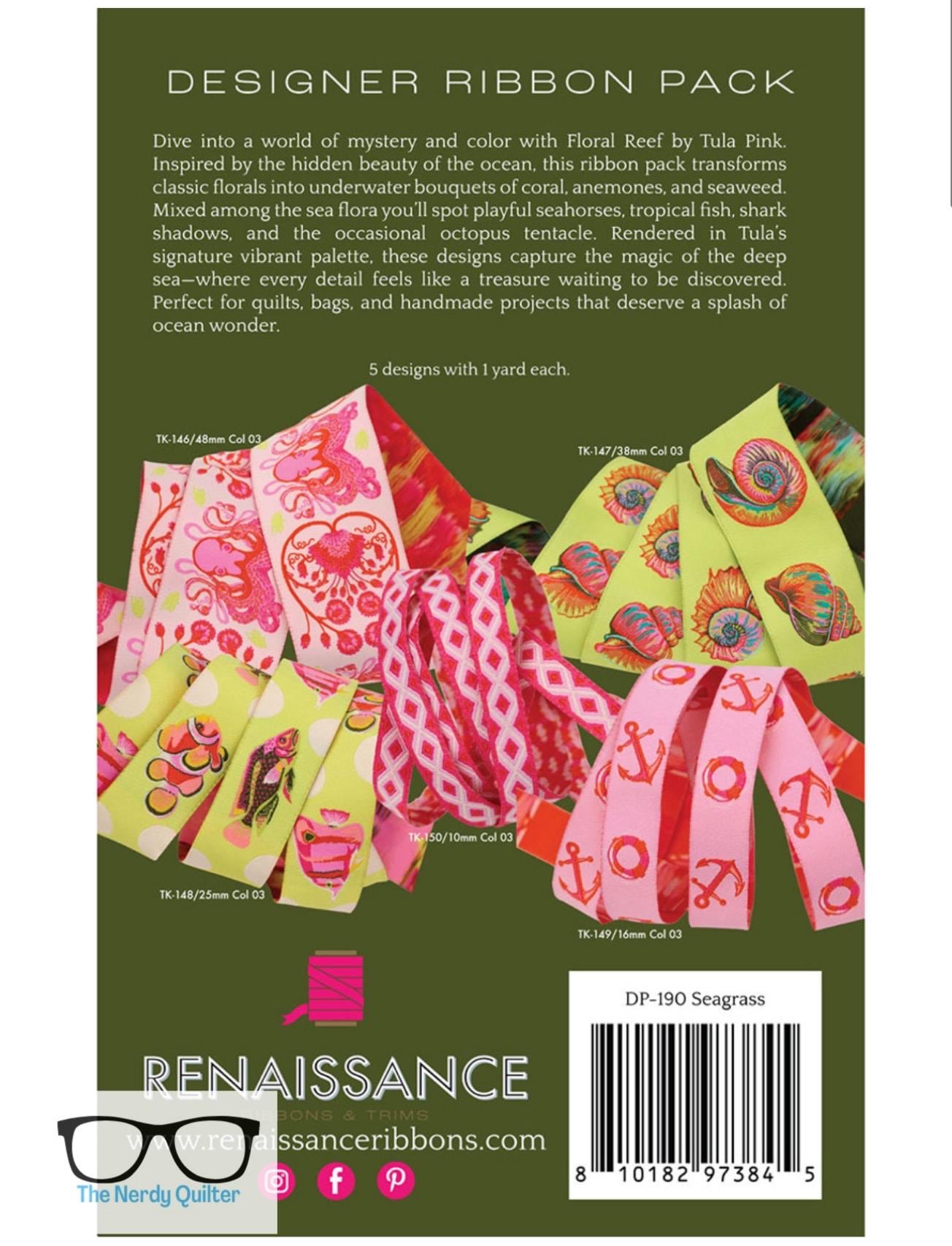 Preorder: Floral Reef Seagrass Designer Pack Renaissance Ribbons
