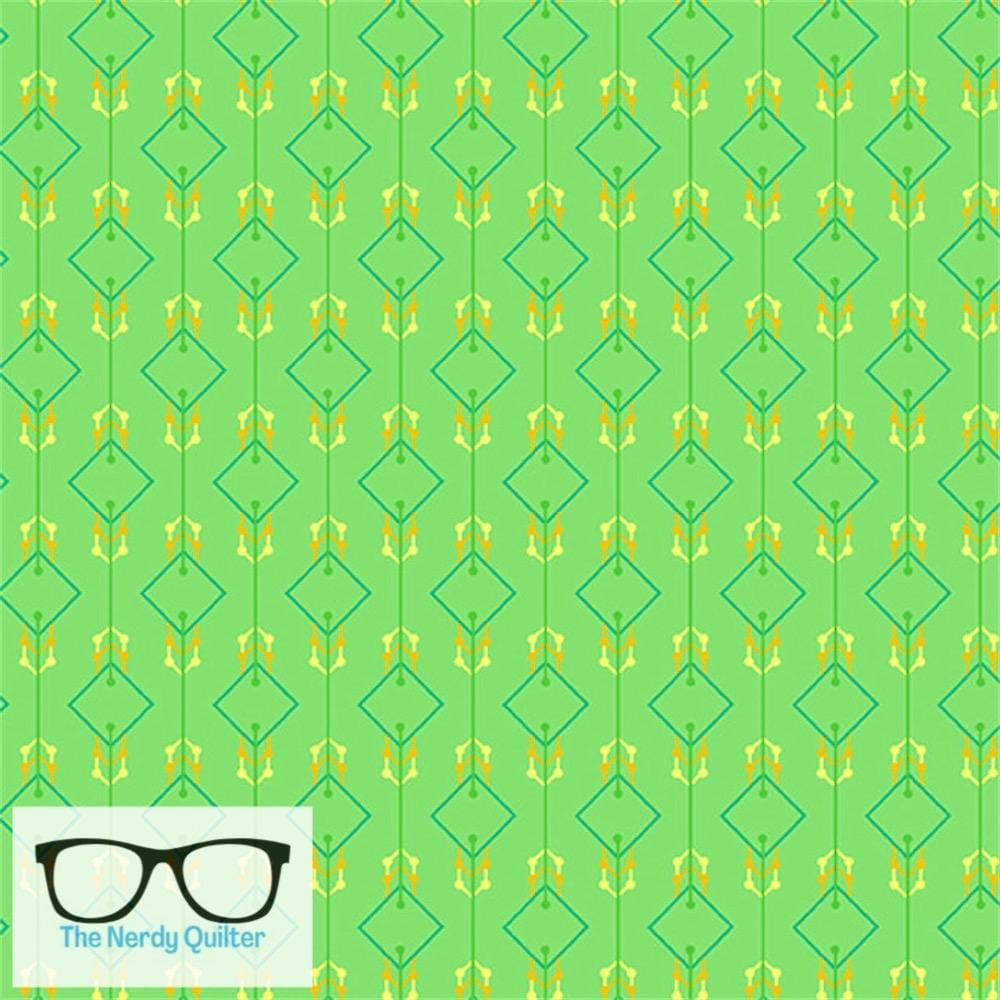 Deco Glo Chandelier in Honeydew by Giucy Giuce for Andover - Sold by the Half Yard