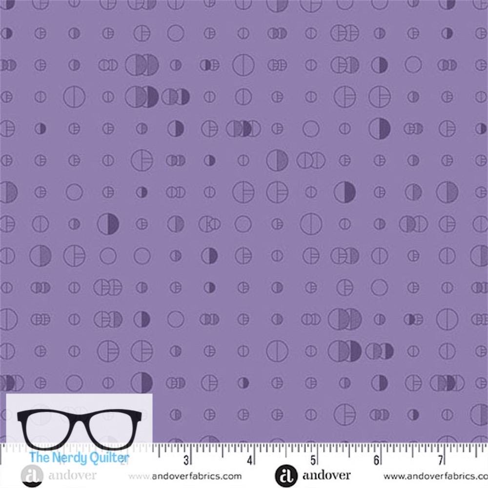 Preorder: Color Camp Bloom Scout in Muted Galaxy by Alison Glass for Andover - Sold by The Half Yard A-10423-P