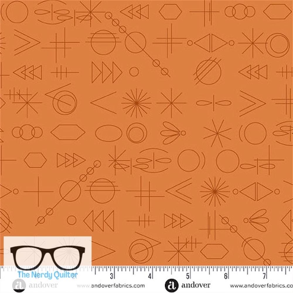 Preorder: Color Camp Sun Gameday in Muted Honey by Alison Glass for Andover - Sold by The Half Yard A-10430-O