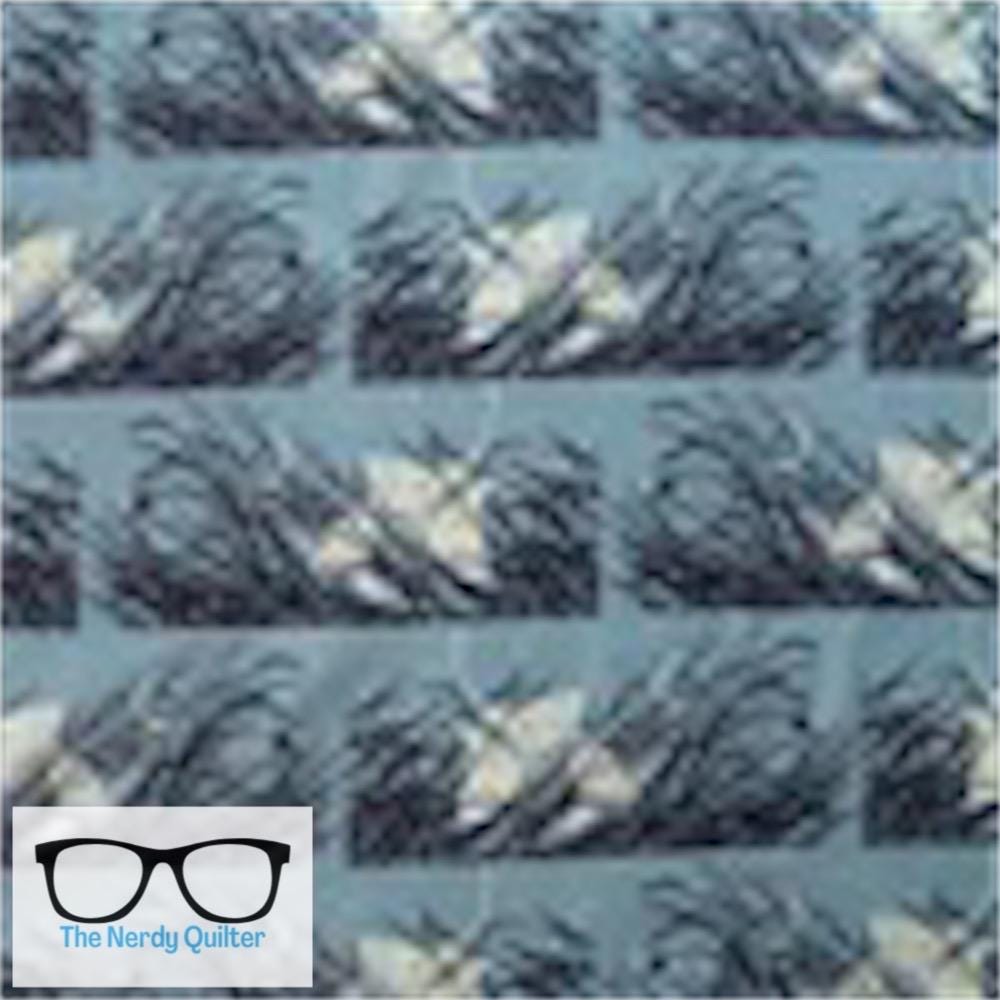 Charley Harper Dating in the Dark Poplin by Charlie Harper for Birch Fabrics - Sold by the Half Yard