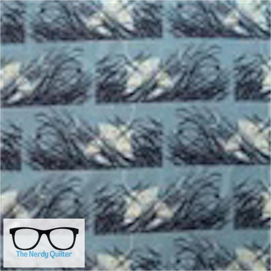 Charley Harper Dating in the Dark Poplin by Charlie Harper for Birch Fabrics - Sold by the Half Yard