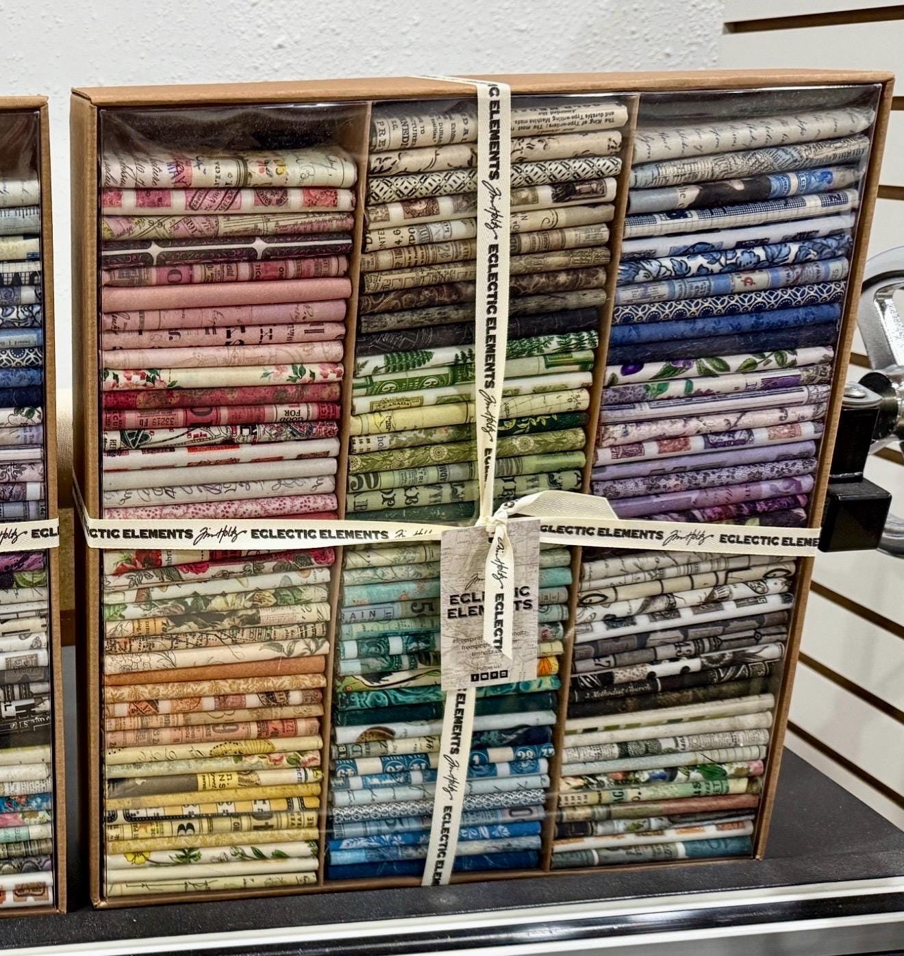 Palette Complete 120 Fat Quarter Gift Box by Tim Holtz for Freespirit