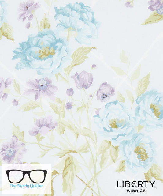 Liberty Fabrics X Bridgerton Blenheim Garden C Tana Lawn by Liberty of London - Sold by the Half Yard