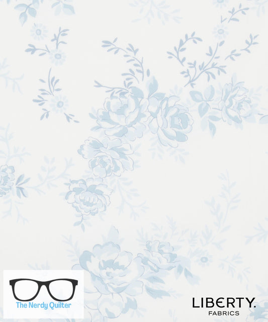 Liberty Fabrics X Bridgerton Sophie Rose A Tana Lawn by Liberty of London - Sold by the Half Yard