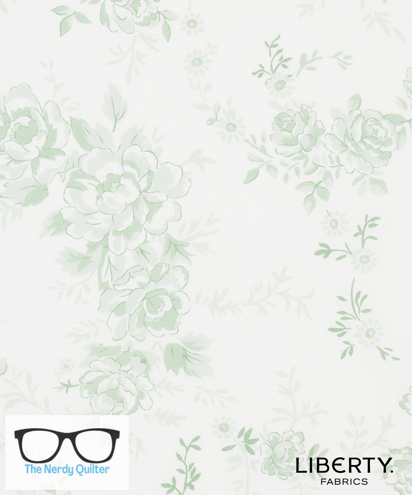 Liberty Fabrics X Bridgerton Sophie Rose B Tana Lawn by Liberty of London - Sold by the Half Yard