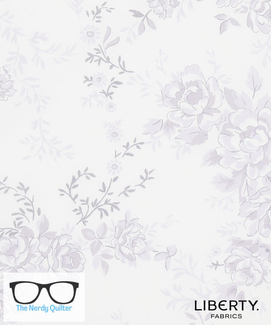 Liberty Fabrics X Bridgerton Sophie Rose C Tana Lawn by Liberty of London - Sold by the Half Yard