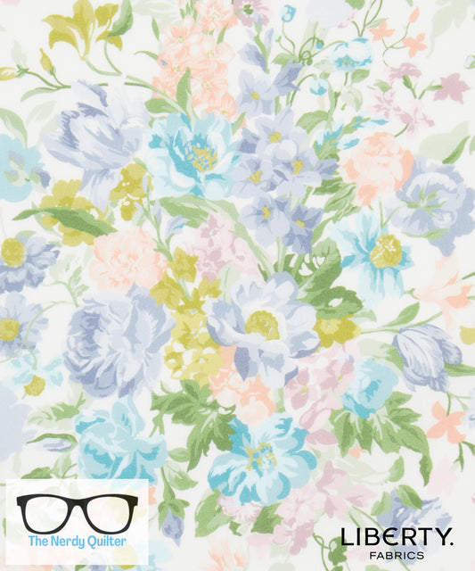 Liberty Fabrics X Bridgerton Boquet Parade A Tana Lawn by Liberty of London - Sold by the Half Yard