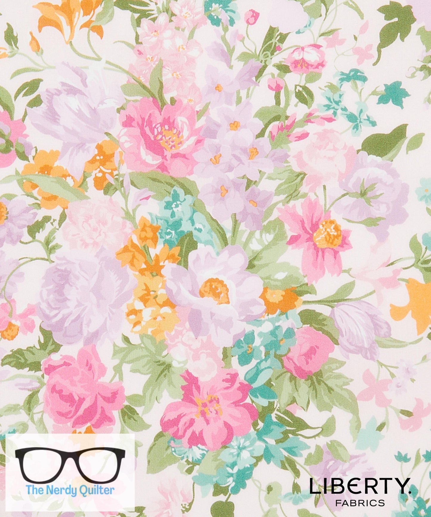 Liberty Fabrics X Bridgerton Boquet Parade B Tana Lawn by Liberty of London - Sold by the Half Yard
