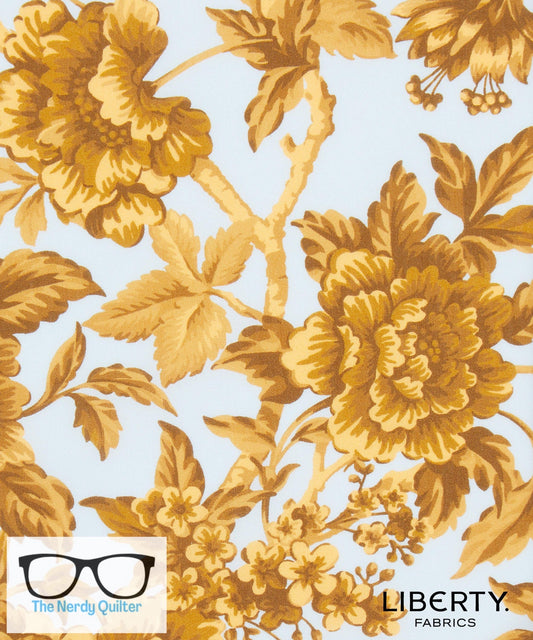 Liberty Fabrics X Bridgerton Regency Trail E Tana Lawn by Liberty of London - Sold by the Half Yard