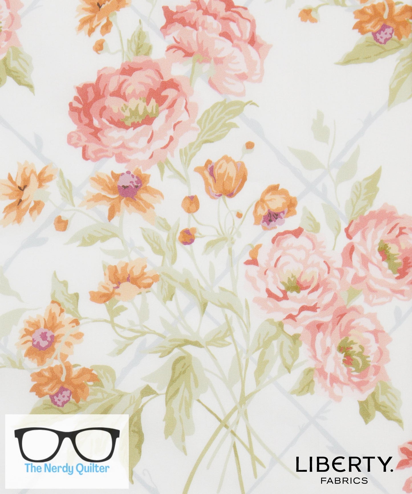 Liberty Fabrics X Bridgerton Blenheim Garden A Tana Lawn by Liberty of London - Sold by the Half Yard