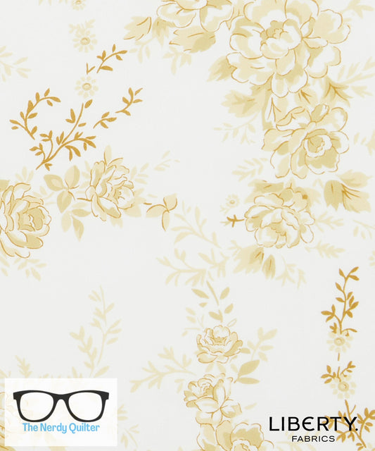 Liberty Fabrics X Bridgerton Sophie Rose D Tana Lawn by Liberty of London - Sold by the Half Yard
