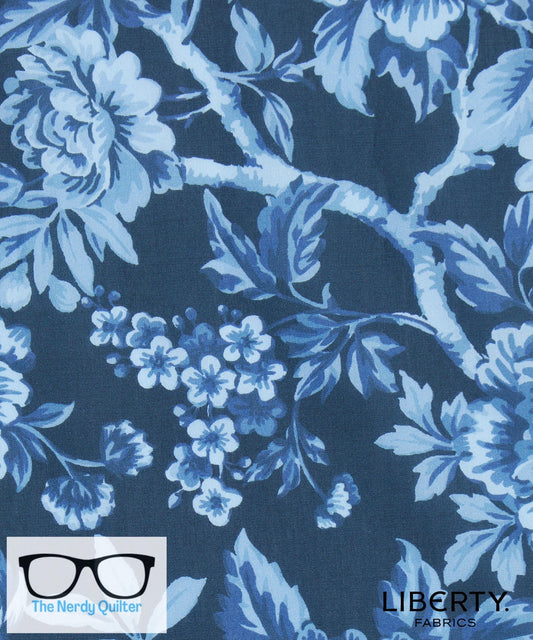 Liberty Fabrics X Bridgerton Regency Trail B Tana Lawn by Liberty of London - Sold by the Half Yard