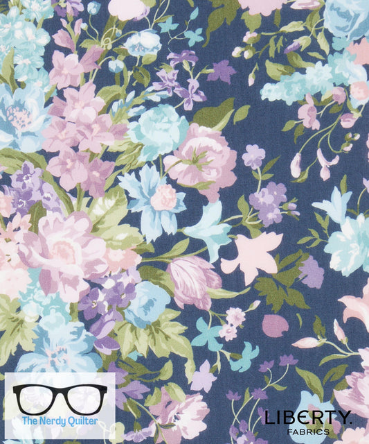 Liberty Fabrics X Bridgerton Boquet Parade C Tana Lawn by Liberty of London - Sold by the Half Yard