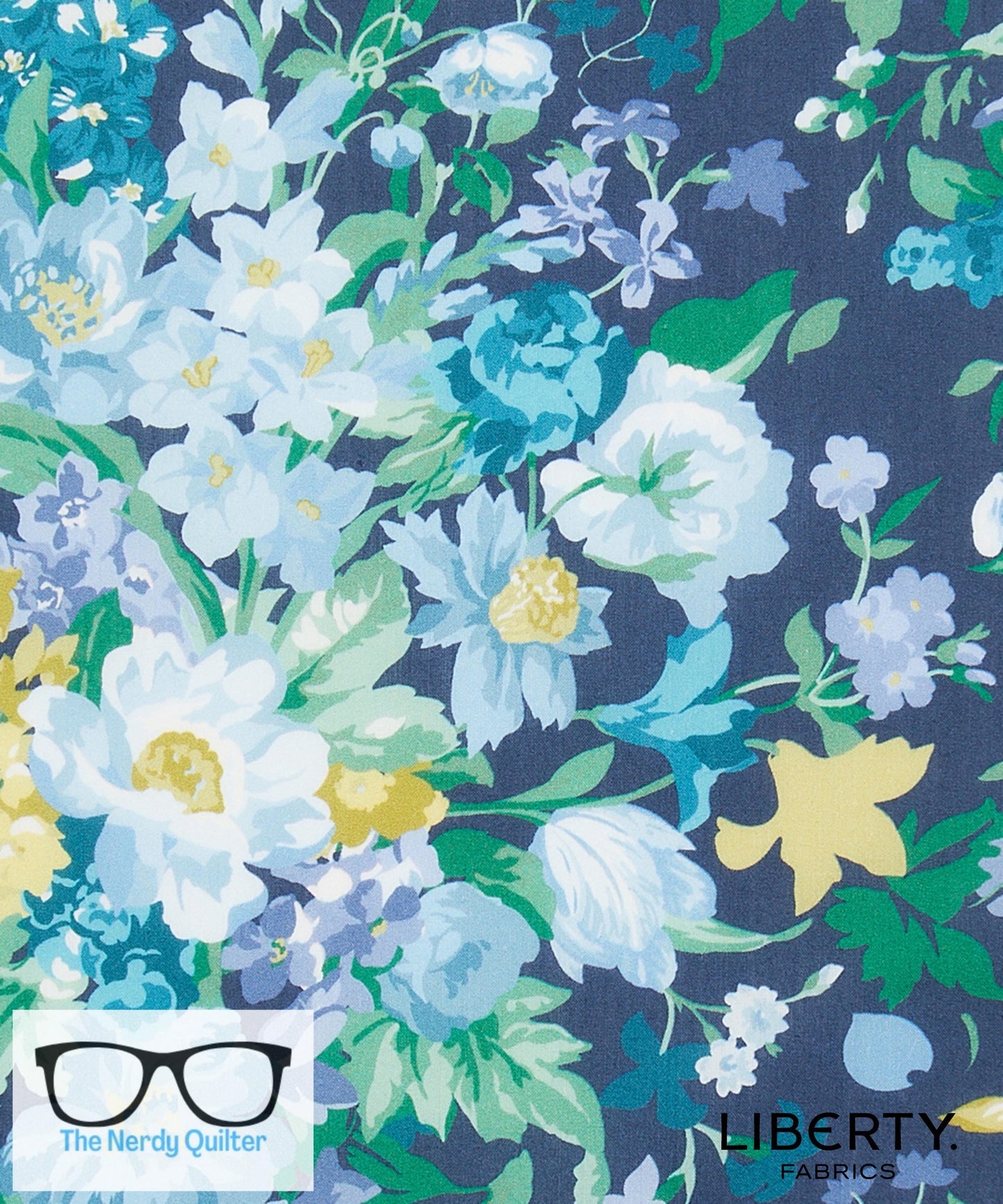Liberty Fabrics X Bridgerton Boquet Carnival B Tana Lawn by Liberty of London - Sold by the Half Yard