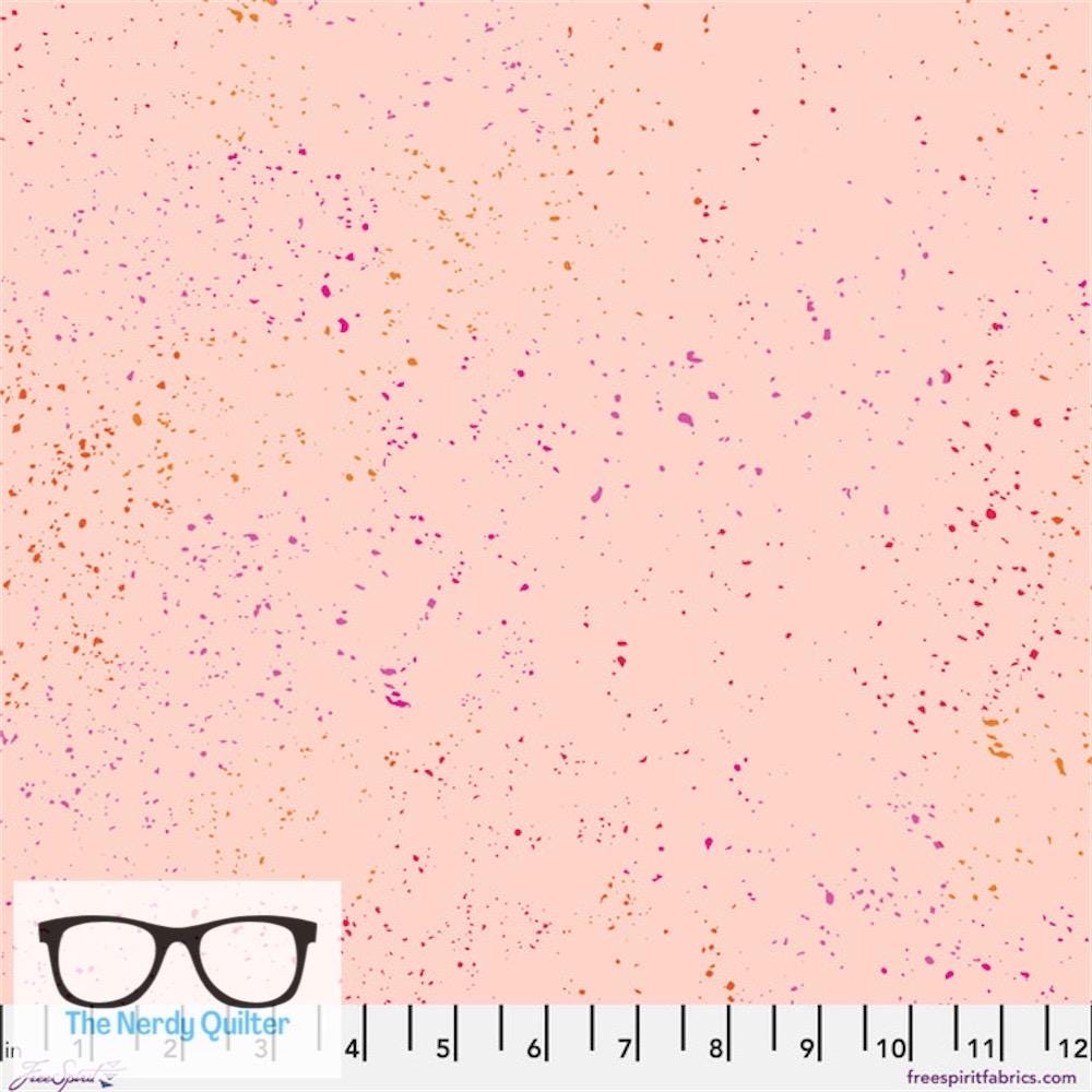 Preorder: Particles in Blush by Giucy Giuce for Freespirit - Sold by the Half Yard PWGG011.Blush