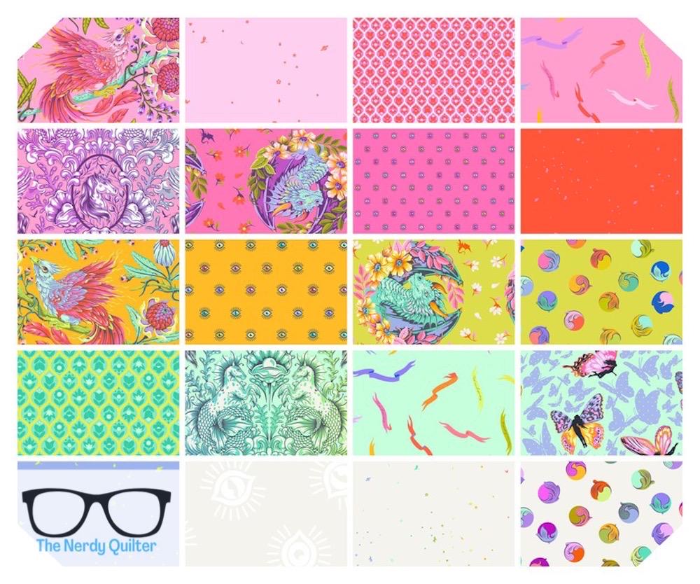 Preorder: Legendary Complete 20 Piece Fat Quarter Bundle by Tula Pink for Freespirit