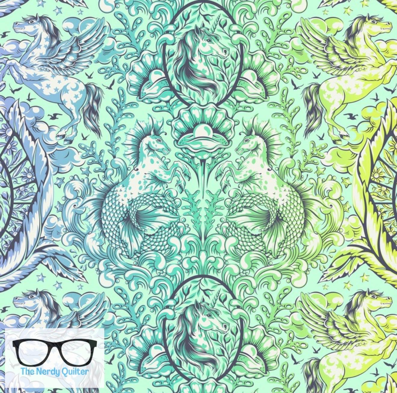 Preorder: Legendary Pony Tales in Stardust by Tula Pink for Freespirit - Sold by the Half Yard