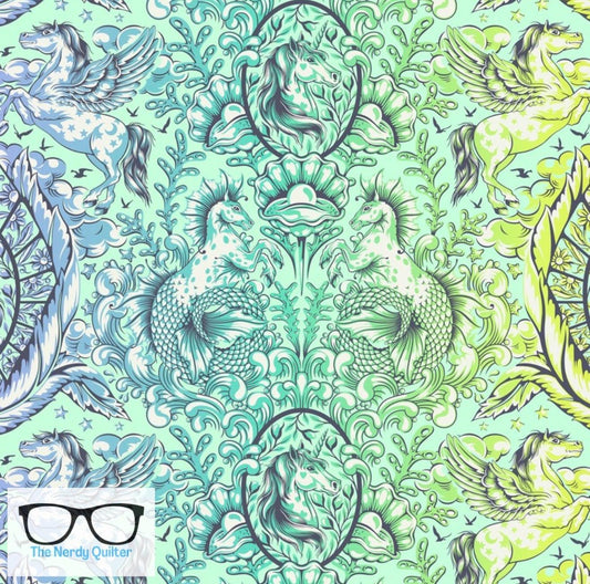 Preorder: Legendary Pony Tales in Stardust by Tula Pink for Freespirit - Sold by the Half Yard