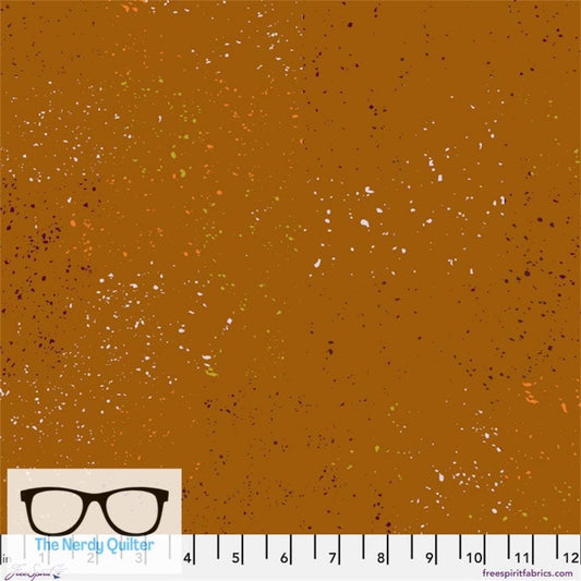 Preorder: Particles in Rusty by Giucy Giuce for Freespirit - Sold by the Half Yard PWGG011.Rusty