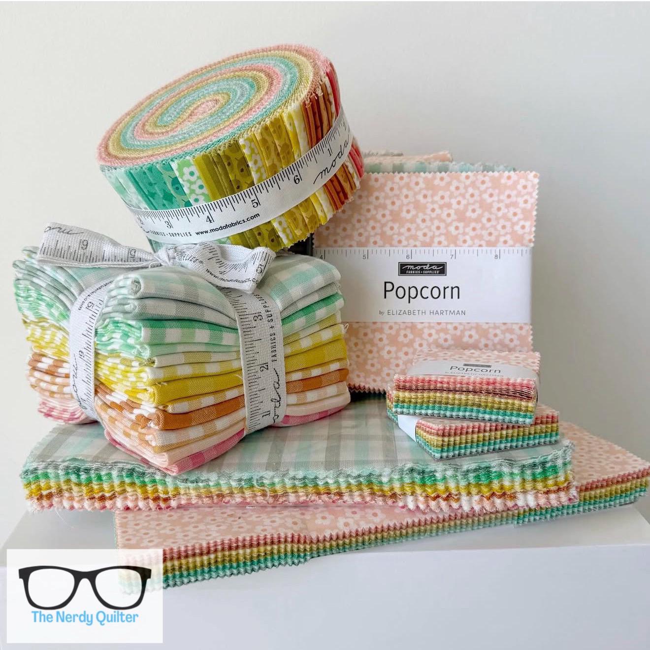 Preorder: Awesome Ocean Quilt Kit and Pattern by Elizabeth Hartman Featuring Popcorn