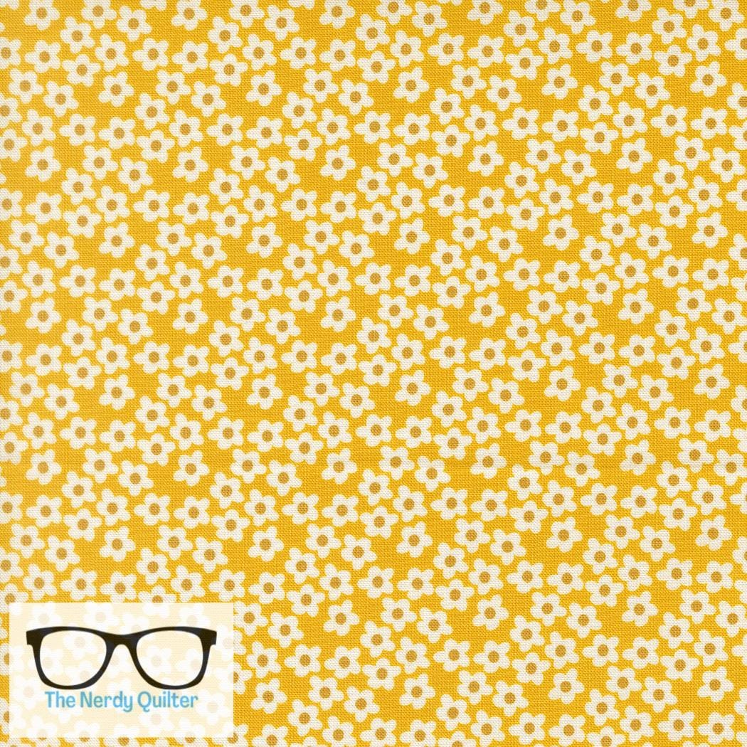 Preorder: Popcorn Orange 51282 25 Moda #1  by Elizabeth Hartman - Sold by the Half Yard