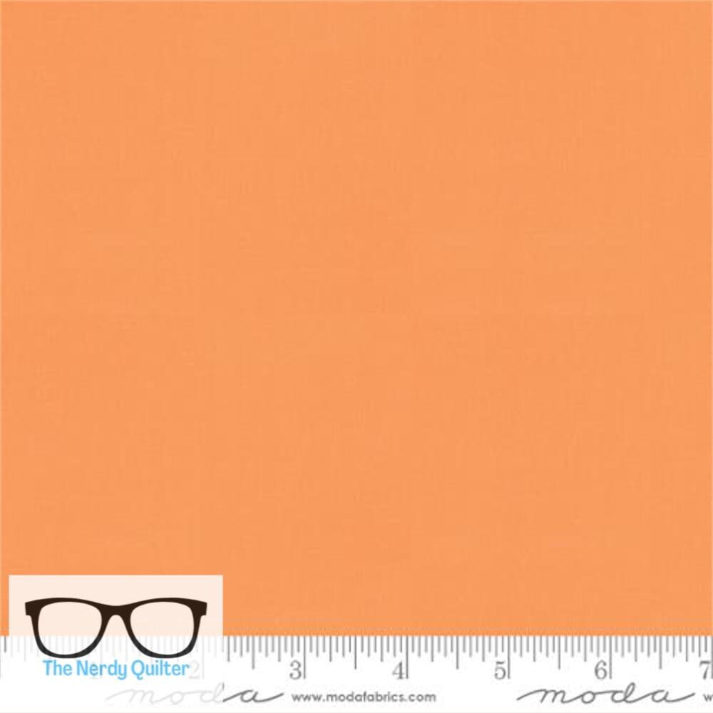 Preorder: Bella Solids 2025 Peach Fizz 9900 480 Moda #1 Elizabeth Hartman Popcorn Coordinates - Sold by the Half Yard