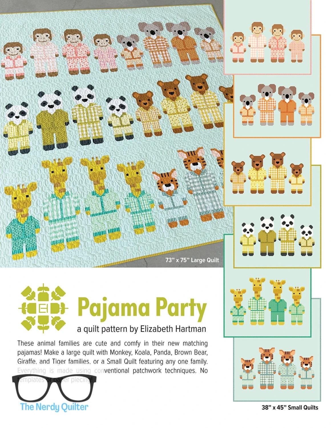 Preorder: Pajama Party by Elizabeth Hartman featuring Popcorn