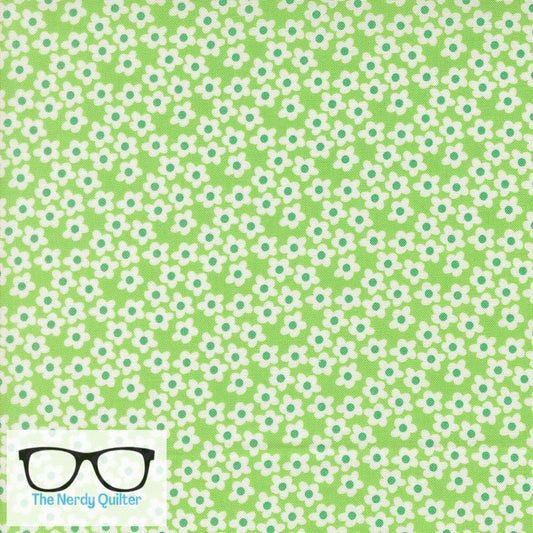 Preorder: Popcorn Mint 51282 16 Moda #1  by Elizabeth Hartman - Sold by the Half Yard